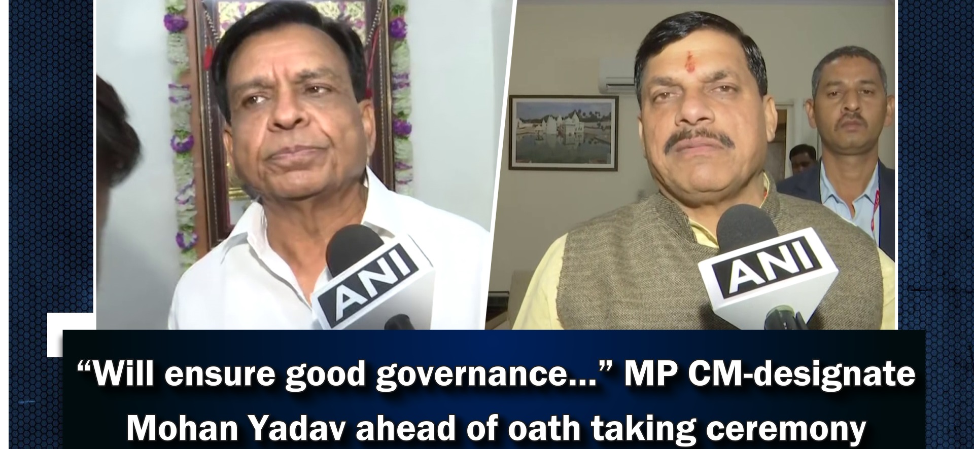 `Will ensure good governance`MP CM-designate Mohan Yadav ahead of oath taking ceremony