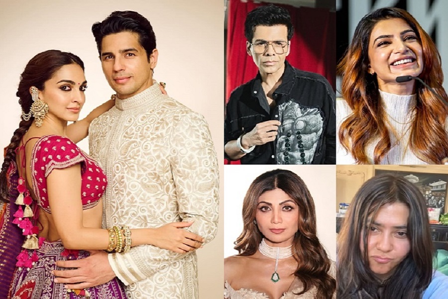 Kiara-Sidharth announce pregnancy: Karan Johar, Samantha, Shilpa Shetty, Sonakshi Sinha, and others sends good wishes for couple