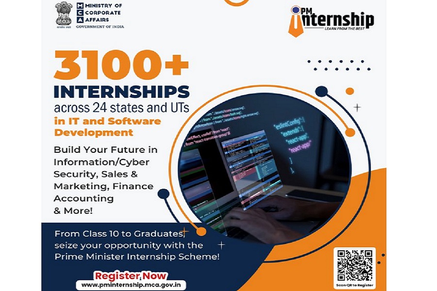 PMI scheme: MCA announces over 3,100 paid IT and software development internships