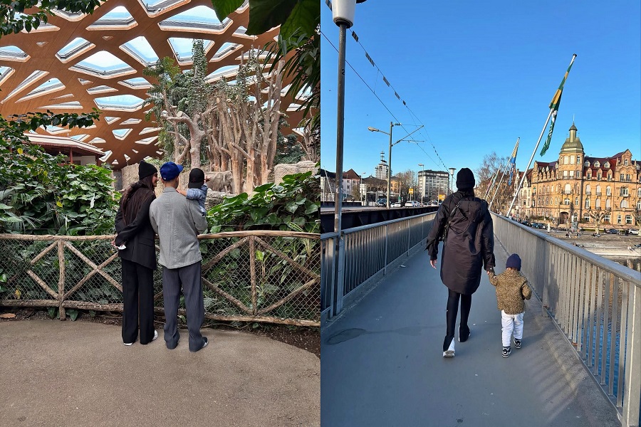 Sonam shares glimpse of fun day with son Vayu, hubby Anand in Zurich zoo