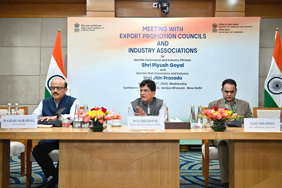 Piyush Goyal assures Indian exporters of government help amid global trade uncertainties