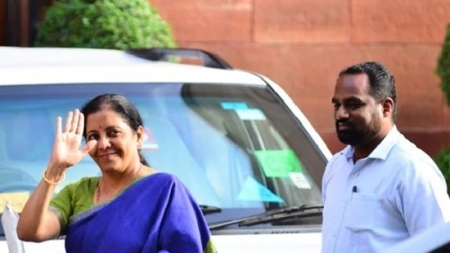 Nirmala Sitharaman breaks another glass ceiling, takes charge of finance ministry