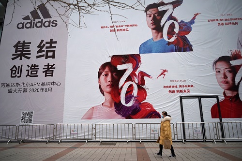 Adidas warns of big coronavirus hit to China sales