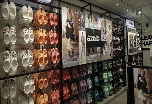 Crocs opens its biggest store in India