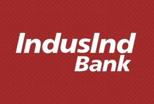IndusInd Bank rises on the BSE
