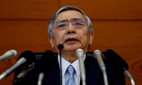 BOJ's Kuroda says stock boom reflects economic optimism, defends ETF scheme