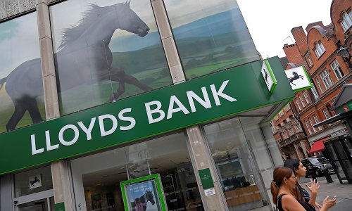 UK's Lloyds targets wealth push and office cuts after profit drop