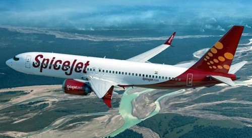 SpiceJet falls after reporting passenger load factor of 76.6% in January