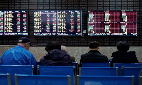 Asian stocks perk up on economic cheer as Treasuries stabilise