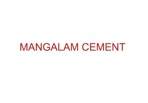Update On Mangalam Cement Ltd By HDFC Securities