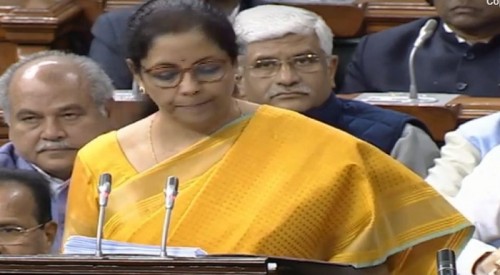 Finance Minister Nirmala Sitharaman introduces NaBFID Bill in Lok Sabha to support funding infrastructure projects