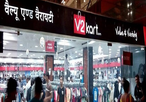 V2 Retail rises on opening new retail store in Rourkela