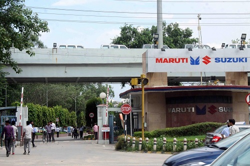 Maruti Suzuki India gains on reporting sales of 1,67,014 units in March