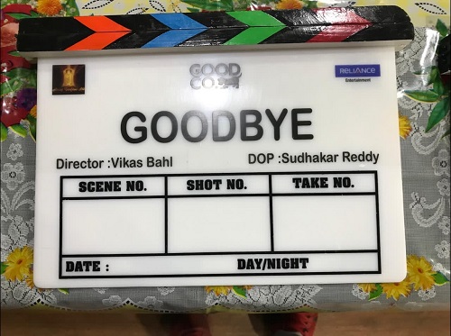 Amitabh Bachchan's `Goodbye` goes on floors