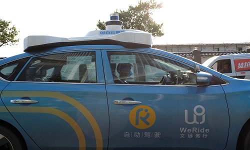 Nissan-backed startup WeRide gets California permit to test driverless vehicles