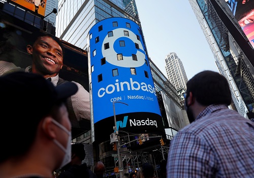 Coinbase jumps 11% day after Nasdaq debut