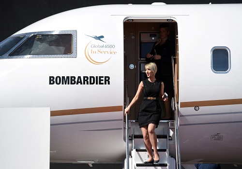 Bombardier burns less cash, profit jumps, as wealthy travelers return to flying