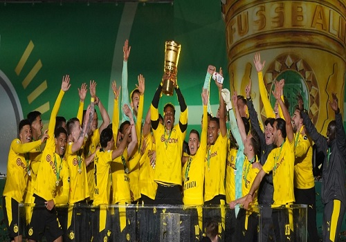Haaland, Sancho fire Dortmund to 5th German Cup title