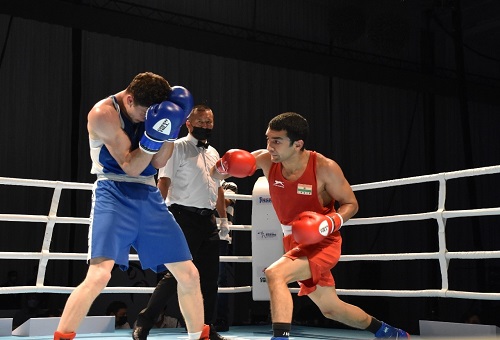 Shiva Thapa assures India of a medal in Asian boxing