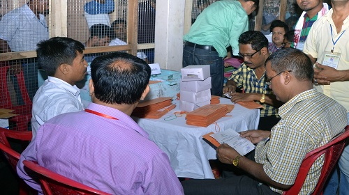Counting of votes starts in Assam
