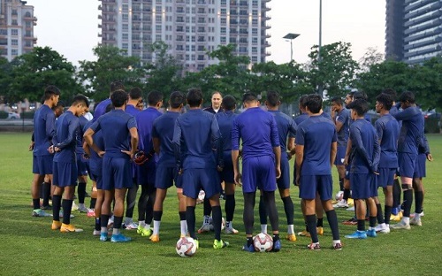 28-man India football squad to travel to Doha for 2022 WC qualifiers