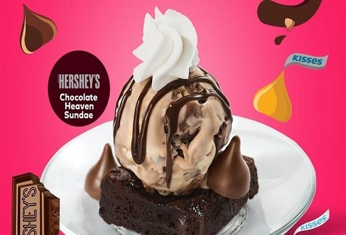 Double the fun with Baskin Robbins and Hershey's
