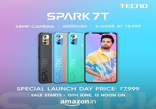 TECNO unveils most affordable 48MP dual-rear camera smartphone `SPARK 7T`