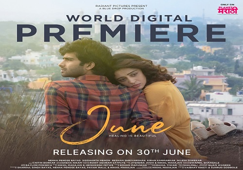 Nehha Pendse-Siddharth Menon starrer `June` goes live on Planet Marathi Cinema on June 30