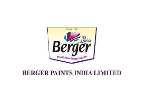 Hold Berger Paints India Ltd For Target Rs. 835 - ICICI Direct