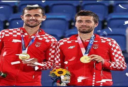 Croatians Mektic-Pavic win men's tennis doubles gold