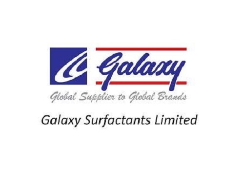 Accumulate Galaxy Surfactants Ltd For Target Rs. 3,500 - Monarch Networth Capital