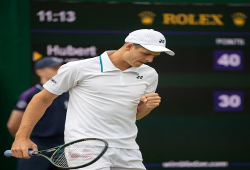 Hurkacz jumps seven spots to 11th on ATP after Wimbledon show