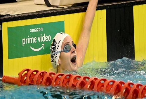 Aussie swimmer McKeown breaks Olympic record to win women's 100m backstroke