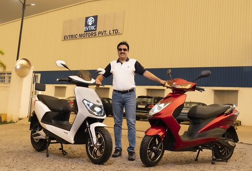 EVTRIC Motors launches 2 slow-speed electric scooters in India