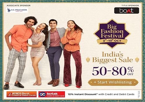 Biggest edition of Myntra's Big Fashion Festival from October 3-10