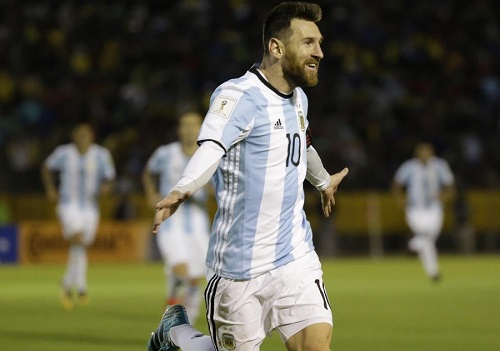 Messi praises 'improving' Argentina after 3-0 rout of Uruguay