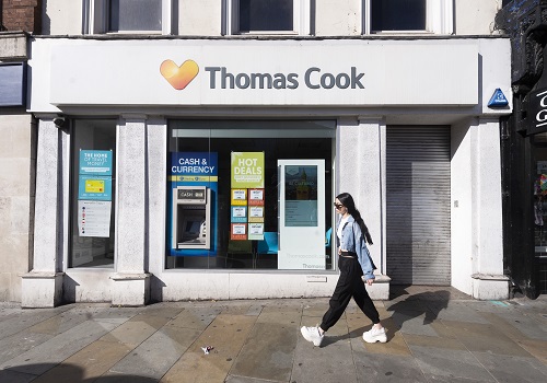 Thomas Cook trades higher on the BSE