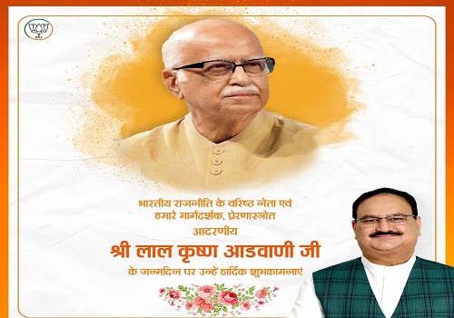 Lal Krishna Advani  turns 94, wishes pour in
