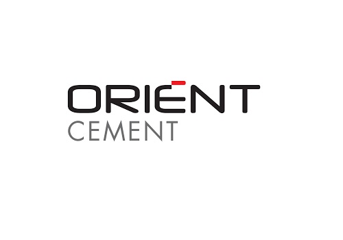MTF Positional Pick - Buy Orient Cement Ltd For Target Rs.214 - HDFC Securities