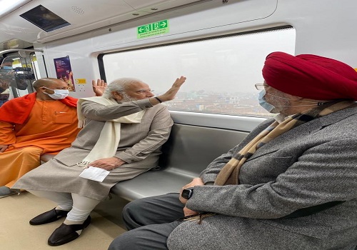 Prime Minister Narendra Modi  inaugurates Kanpur Metro with a ride