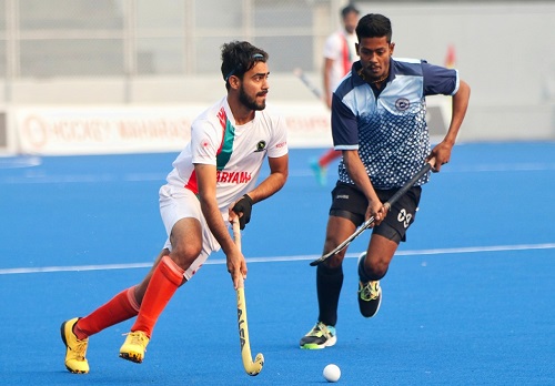 Hockey Haryana beat Madhya Pradesh 5-1, secure quarterfinal berth
