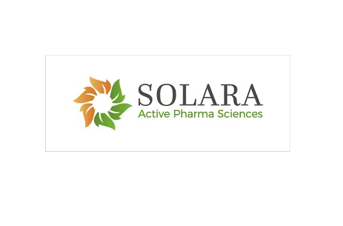 Buy Solara Active Pharma Sciences Ltd For Target Rs.1,595 - ICICI Securities