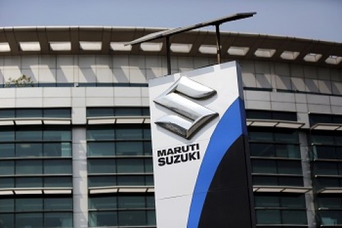 Maruti Suzuki moves up despite reporting 2% fall in total production in December