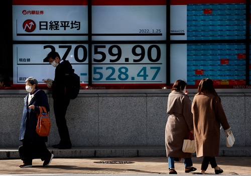 Asian shares slump as Powell warns on inflation