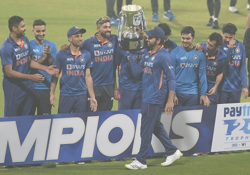 Happy with the series win...pleasing to see guys bailing team out from tough situations: Rohit Sharma