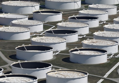 Oil rises on falling U.S. stockpiles but Iran talks weigh