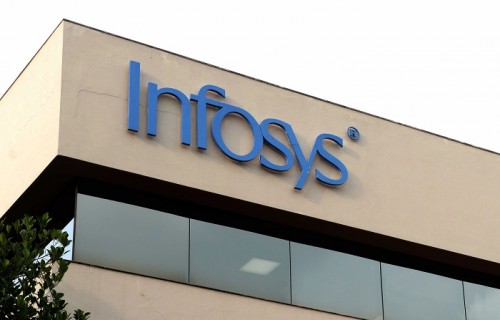 Infosys trades higher on the bourses