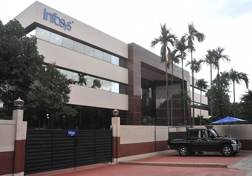 Infosys trades higher on the BSE