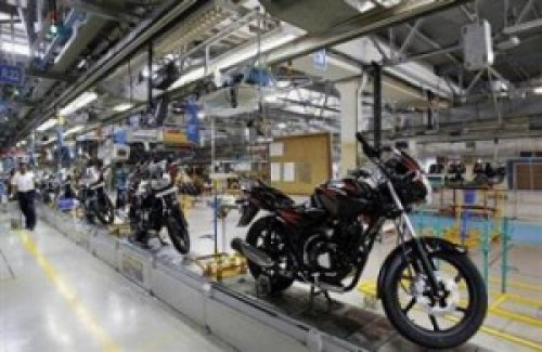 Bajaj Auto declines on reporting 16% fall in February sales