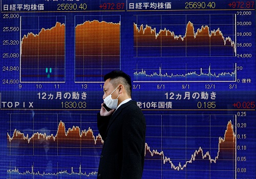 Asian shares track Wall Street higher as U.S. yields stabilise